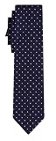  BOSS corbata de seda dots pattern navy