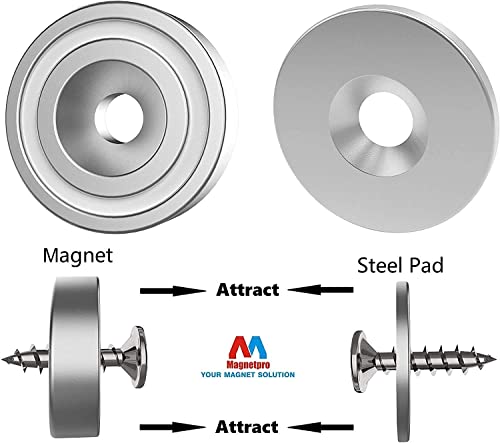 Magnetpro MA20 12 Pieces Neodymium Magnets 25 Lb Force thumb #2
