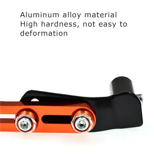 Levier kickstart en alliage d'aluminium robuste pour moto tout-terrain