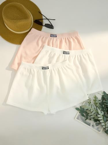 Image of SOLY HUX Women's Summer Shorts 3 Packs Casual Comfy Shorts Sets