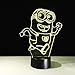 Produktbild Schöne 3D Illusion Minions Lampe Sensor Nachtlicht Led-beleuchtung Touch Tischlampe Nachtlicht Hause Kinder Schlafzimmer Dekor