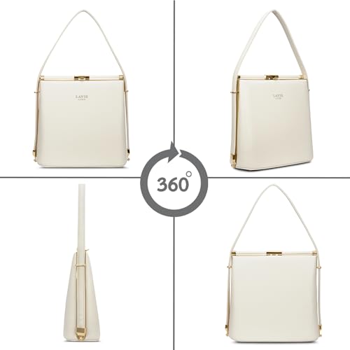 Image of Lavie Luxe Women's Glare25 Frame Satchel Handbag | Satchel Bag For Work | Ladies Purse | Stylish Shoulder Bag | Gift For Women