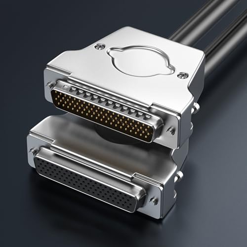 Cable SCSI DB78 con carcasa metálica blindada para transmisión de datos 5