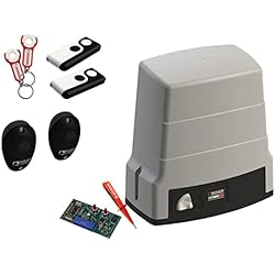 Roger BH30 - Motor para puertas correderas (1000 kg, 24 V, sin escobillas, set BH30/806/L)