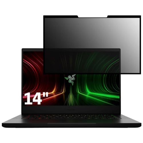 Razer Blade 14 14�C���` 16:9 �Ή� �S�� ���E�� �`�����h�~�t�B���^�[ �v���C�o�V�[�t�B���^�[ �u���[���C�g�J�b�g ���˖h�~ �p�\�R�� PC ���j�^�[ �t���ی�t�B���� �ی�V�[�g