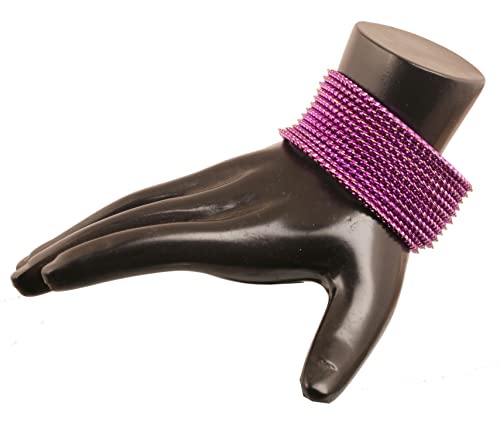 Touchstone New Colorful Dozen Bangle Collection Superbly Laser Cut Textured Light Purple Color Gold Indian Bollywood Designer Jewelry Metal Bangle Bracelets In Antique Gold Tone For Women. Set Of 12 #TOP1