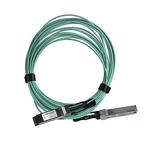 Image of StarTech.com MSA Uncoded Compatible 10m /32.8ft 40G QSFP+ to QSFP+ AOC Cable - 40 GbE QSFP+ Active Optical Fiber - 40 Gbps QSFP Plus /Transceiver Module Cable (QSFP40GAO10M)