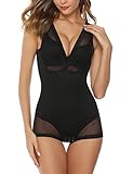【Material】85% Nylón / 15% Elastano. Material de alta calidad. Esta body moldeadora para mujer es cómodos y suave, transpirables y ligeros.
