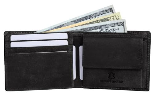 Image of WildHorn Rfid Protected Leather Wallet For Men, Brown