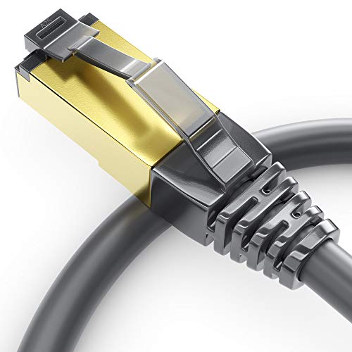 Mumbi LAN Kabel 5m Cat 8 Netzwerkkabel für hohe Datenübertragungen