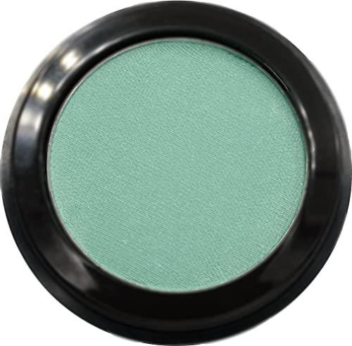 Pure Zivaª Aloe Matte Turquoise Teal Green Soft Pressed Powder Single Vegan Eyeshadow; Talc, Paraben & Cruelty Free #TOP22