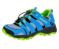 Lico Unisex Kinder Fremont Trekking-& Wanderhalbschuhe, Grau Blau Lemon, 34 EU