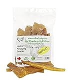 ARTISAN GIFT CO Rindernackensehnen für Hunde, Naturkauartikel, Kausnack, getrocknet, ohne Zusatzstoffe, für Hunde & Welpen, 250 g