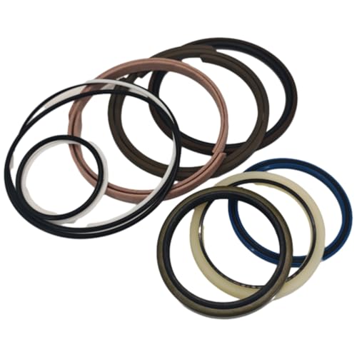 Image of 440-00347KT 44000347KT Boom Cylinder Seal Kit Compatible with Komatsu Doosan Daewoo Excavator DX80R DX85R-3 E80 E85 S80GOLD Solar 75-V