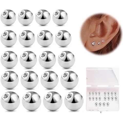 WeddHuis Boules de Piercing 20 pièces Cover
