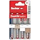 fischer 572912 DuoHM Hohlraumdübel, 5 x 55 S PZ mit metrischer Flachkopfschraube und PZ-Antrieb zur Befestigung von TV-Halterungen, Leuchten, Wandregalen etc. in Plattenbaustoffen (4 Stück)