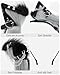 ZFKJERS Handmade Faux Fur Cat Ear Headband with Charms Adult Cosplay Accessory for Halloween (Grey Black)