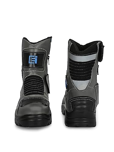 Image of Eego Italy Men's Genuine Leather Water Resistant Ridding Boots