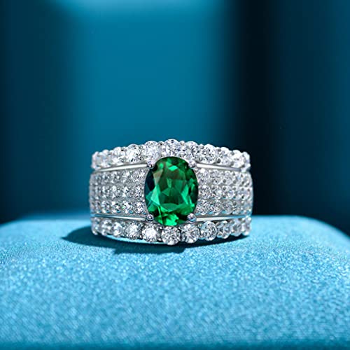 Bague diamant en carbone complet ovale pour illuminer vos tenues de soirée et réunions