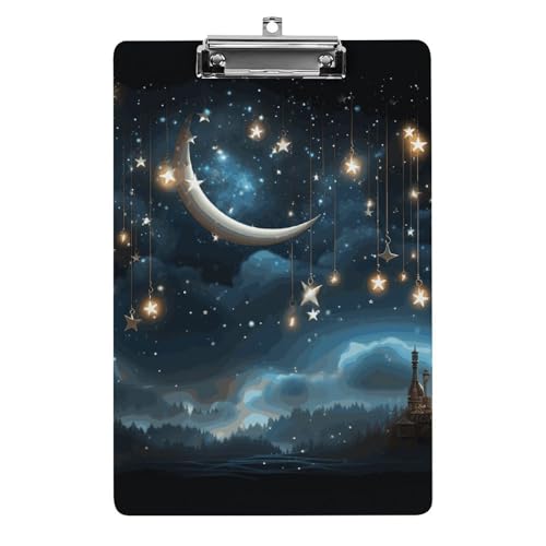 Nightsky �n���M���O���[���X�^�[�v���X�`�b�N�N���b�v�{�[�h�A�����p�^�[���N���b�v�{�[�h A4�N���b�v�{�[�h 8.5 x 12.5�C���`�A�����p�^�[���N���b�v�{�[�h�A�I�t�B�X��v���t�F�b�V���i�������݂艺���t�b�N�t��