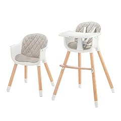 Kk Kinderkraft Seggiolone Pappa Sienna, Rialzo Da Sedia, Da 6 Mesi Fino 4 Anni, Grigio, ‎32.90 x 44.50 x 36.29 CM