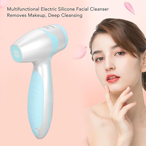 Escova de limpeza facial Vomeko Escova elétrica de massagem esfoliante facial, escova elétrica de li