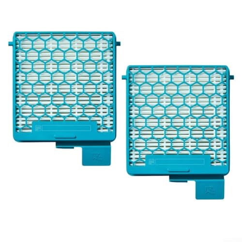 Filtro HEPA AirClean de repuesto para aspiradora Boost CX1 SF HY 60 con carbón activado para una mejor filtración de polvo, paquete de 2/4 filtros de vacío (paquete de 2)