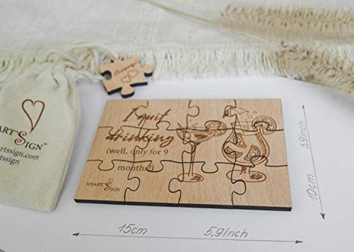 Heart's Sign Pregnancy Announcement Puzzle | Baby Announcement Puzzle | Gender Reveal Puzzle | Pregnancy Announcement For Grandparents | Pregnancy Announcement For Dad #TOP4