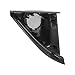 ACROPIX Auto Door Tweeter Speaker Panel Cover Trim Fit for Toyota Corolla 2014 2015 2016 2017 2018 - Pack of 2 Black
