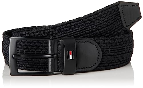 Preisvergleich Produktbild Tommy Hilfiger Herren Adan 3.5 Elastic Gürtel, Black, 100