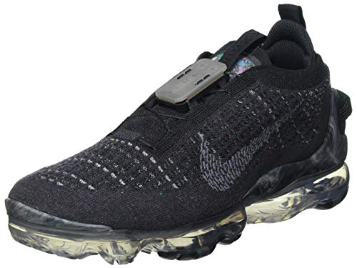 Scarpe sportive Nike W Air Vapormax 2020 Fk, Scarpe da Corsa Donna, nero (black/dk grey-black), 38 EU