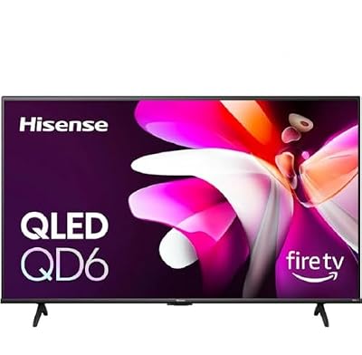 Hisense 43" Class QD6 Series 4K UHD QLED LCD TV 43QD65NF