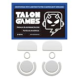 2Sets of TALONGAMES Rounded Curved Edges Mouse Feet Skates Compatible with Logitech G PRO X Superlig