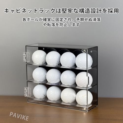 PAVIKE ゴルフボールディスプレイケース