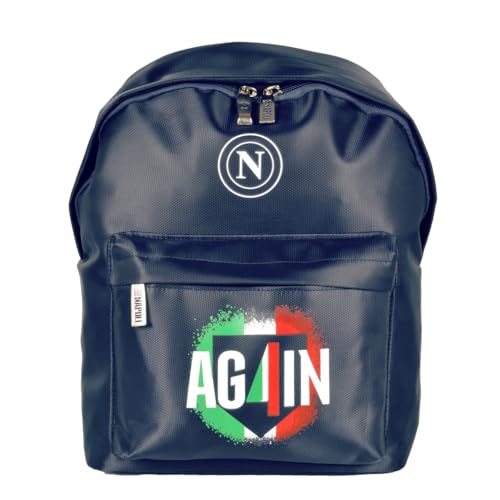 Enzo Castellano SSC NAPOLI Zaino Piccolo AG4IN, 50% NY 50% PVC. Linea 124023