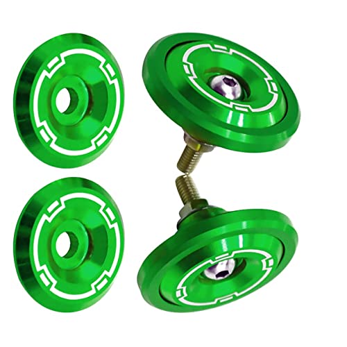 Caretas de carenado para Kawasaki Z900 2017-2021 de aluminio verde 3