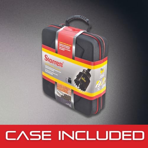 Kit de sierras perforadoras Starrett Carbide 6 piezas miniatura 4