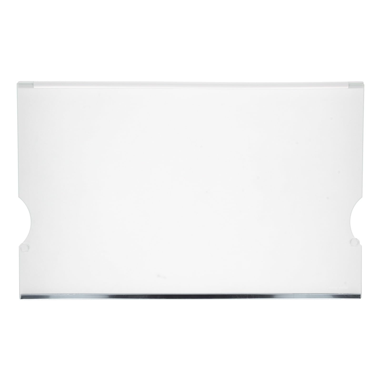 easyPART Kompatibel/Ersatz für LIEBHERR 7276312 Glasplatte 480x305mm mit Leisten für Kühlschrank