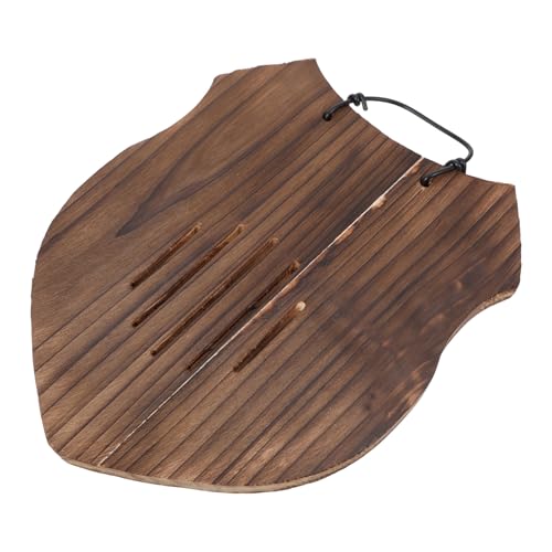 Angoily Support Mural en Bois Véritable pour Fougère Platycerium, Panneau Suspendu de Bouclier, Jardinière Murale Verticale pour Plantes Grimpantes D’intérieur ’extérieur, Optimise