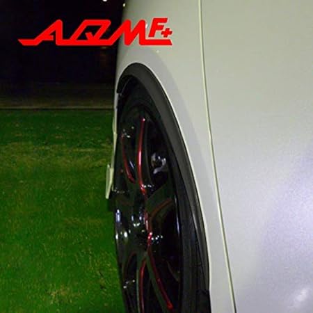 Amazon Co Jp Aqmf 汎用 オーバーフェンダー フェンダーモールアーチ ブラック ゴム製 片側約15mm増幅 2本セット 車検時のハミタイヤ対策にも Pgaq Of 001 V B Aqm アキューム 家電 カメラ