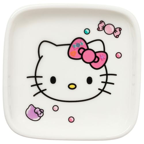 Image of Silver Buffalo Sanrio Hello Kitty Ceramic Sushi Set, 3 Piece Set