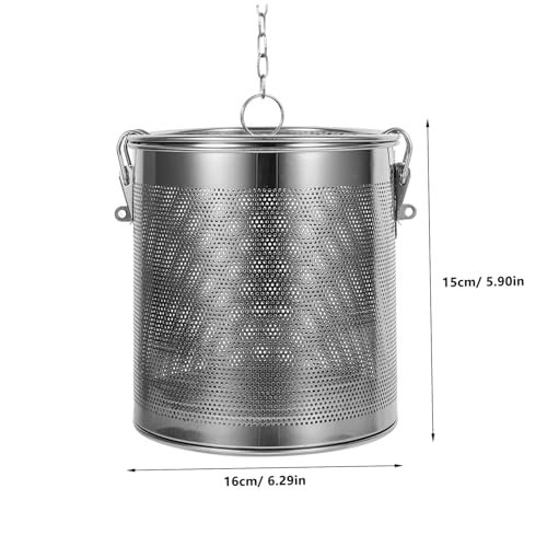 Passoire à ragoût en pot 16 cm acier inoxydable Uonlytech - 3
