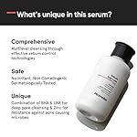 Minimalist 2% Salicylic Acid Face Wash for Oily, Acne Prone Skin | Anti Acne Face Cleanser With LHA & Zinc | Sulphate free Gentle BHA Liquid Exfoliant | For Women & Men | 3.4 Fl Oz / 100 ml - Image 3