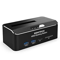 RSHTECH – RSHTECH Aluminium USB 3.0 Festplatten Docking Station, 24TB 