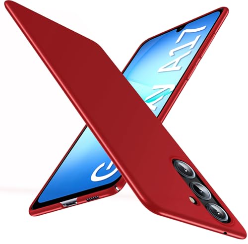 Coque Samsung A17 5G antichoc et antidérapante fine rouge