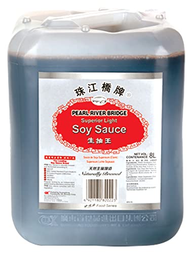 SAUCE SOJA SUPÉRIEURE CLAIRE 8L/Bidon - Lot de 1, 2 et 3 Bidons - Livraison Gratuite France - Expédition depuis France par la sté Bo Time (1)