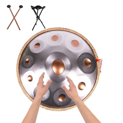 �v���~�A���X�`�[���n���h�h�����A22�C���`�A9/10/12�m�[�gD�}�C�i�[�n���h�p���y��A��l�Ǝq���p�̃X�`�[���n���h�p���h�����A432Hz / 440Hz�n���h�h�����Ŋy��(Gold+Silver,12 notes(440HZ))