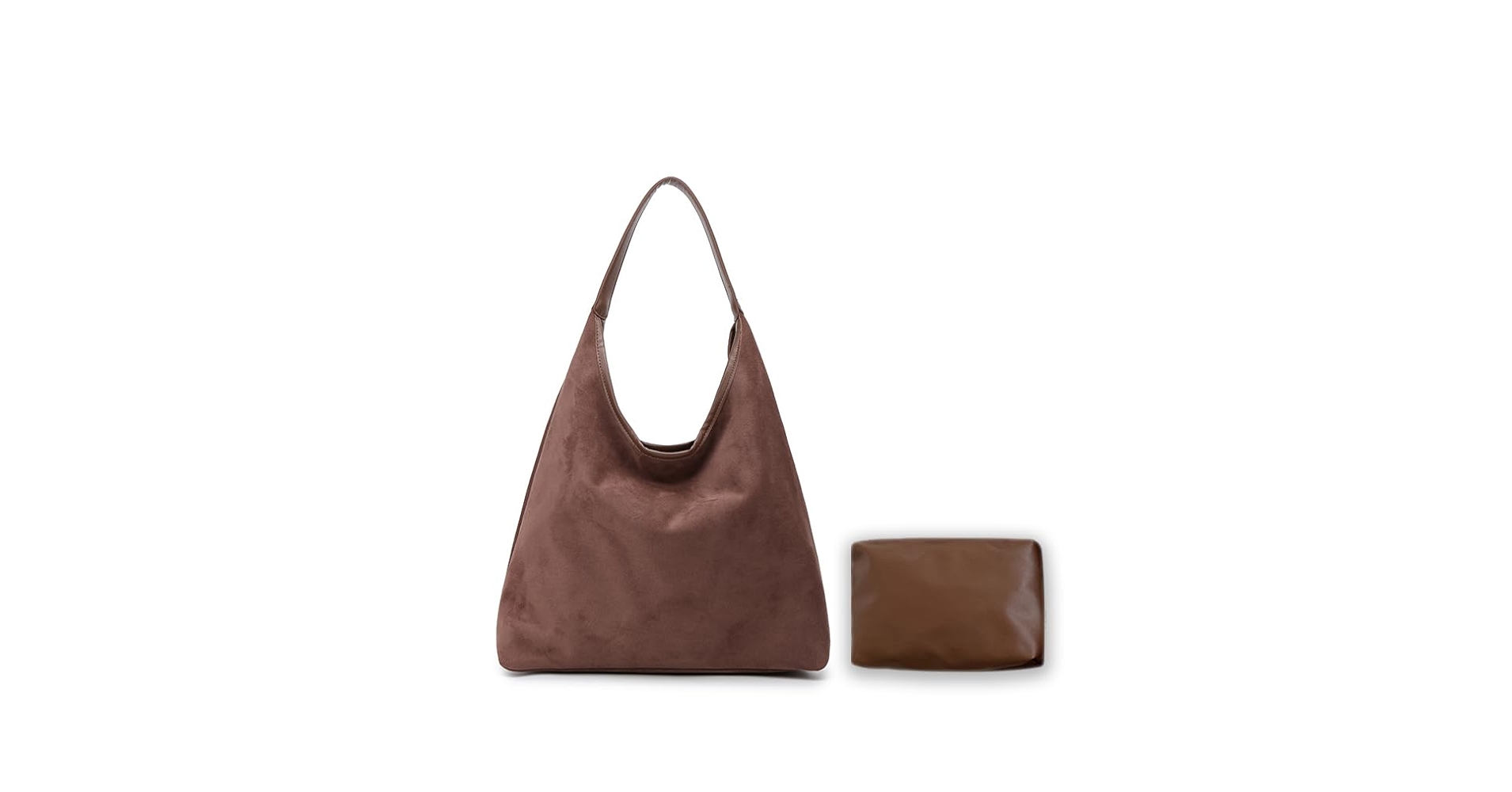 Brown Suede Bags for Women 2025 Upgrade New Suede Tote Bag