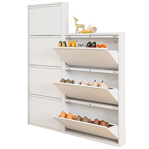 PORTASCARPE SALVASPAZIO PORTAPANTOFOLE da parete in acciaio inox EUR 8