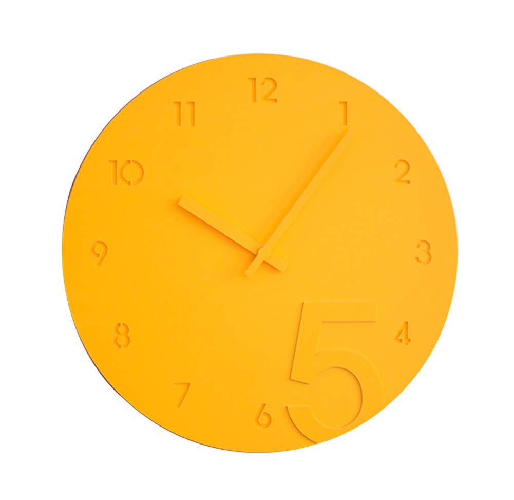 Horloge murale silencieuse pour éliminer le tic-tac du salon